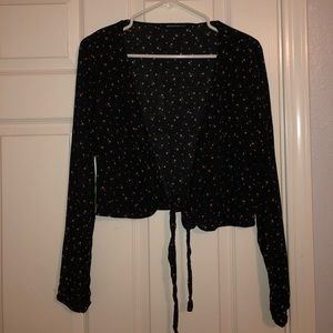 BRANDY MELVILLE wrap shirt!